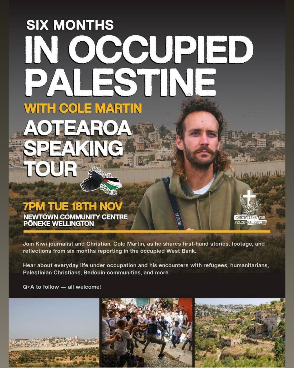 SIX MONTHS IN OCCUPIED PALESTINE