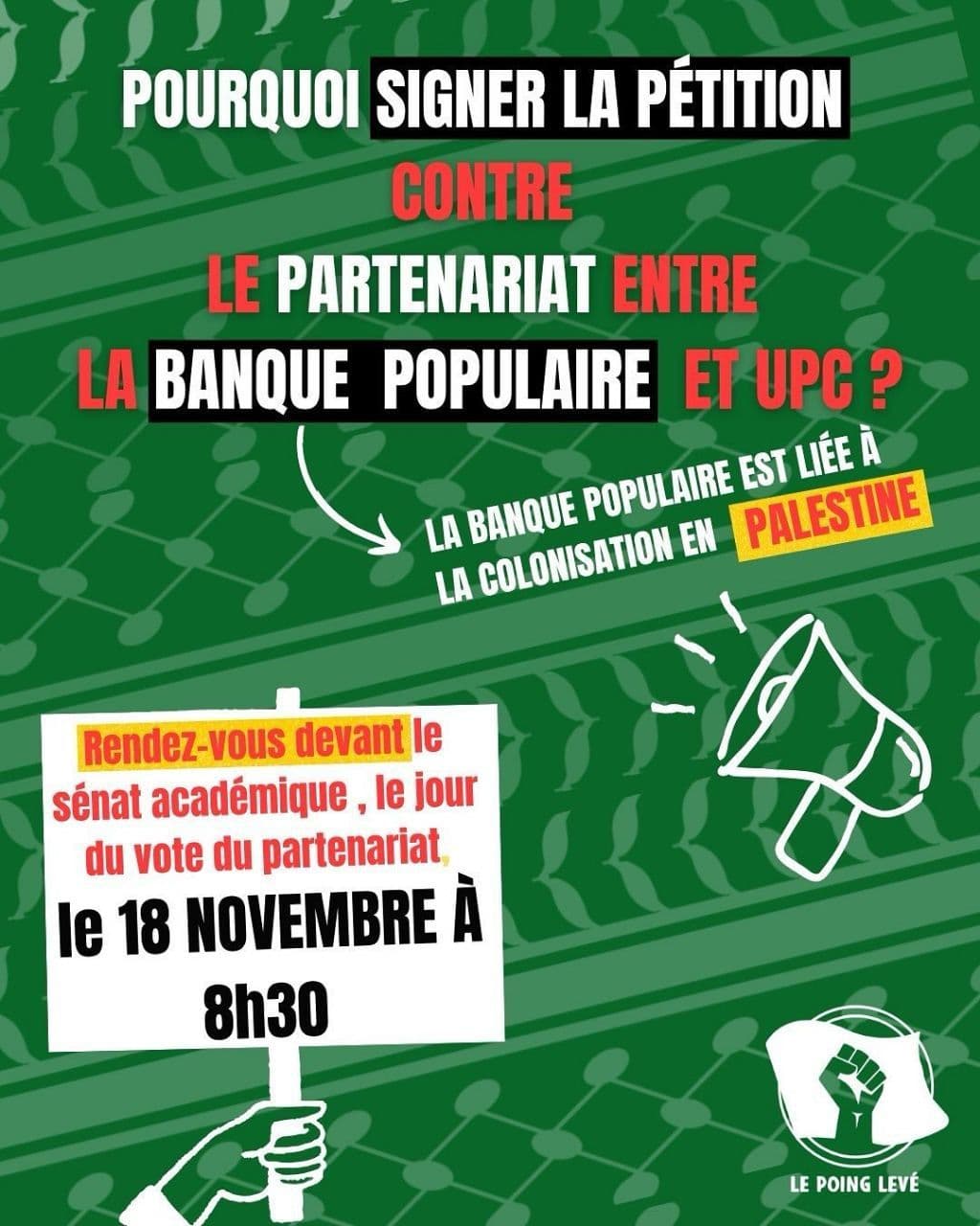 POURQUOI SIGNER LA PÉTITION