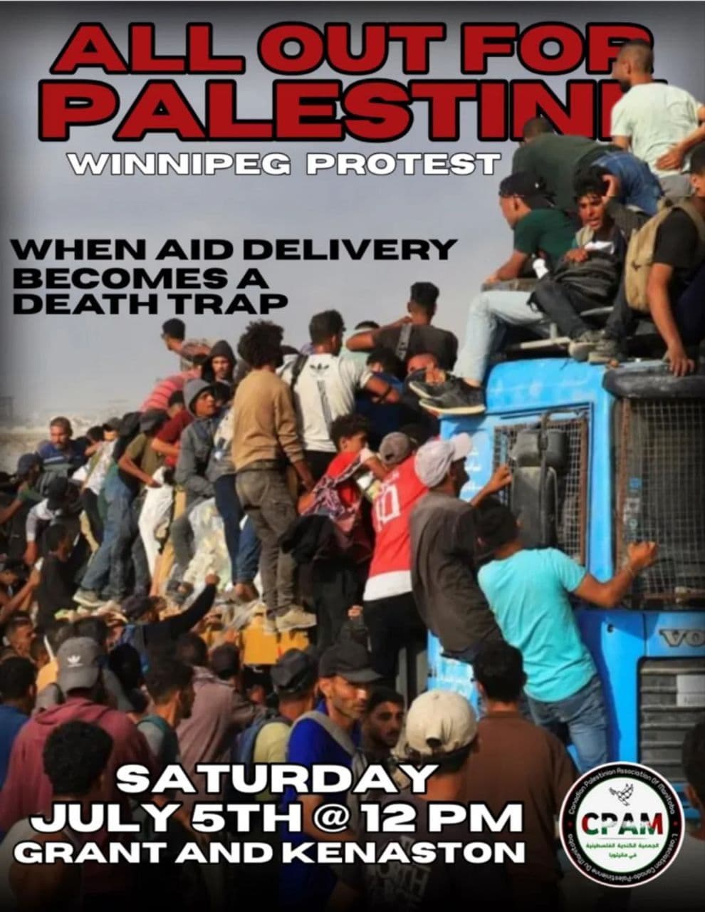 ALL OUT FOR PALESTIN!