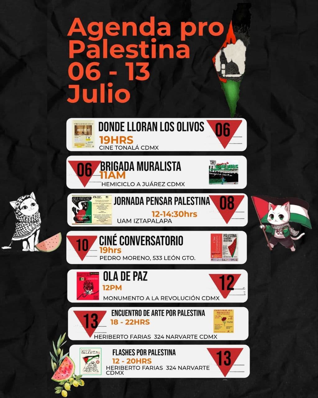 Agenda pro Palestina (CINÉ CONVERSATORIO)