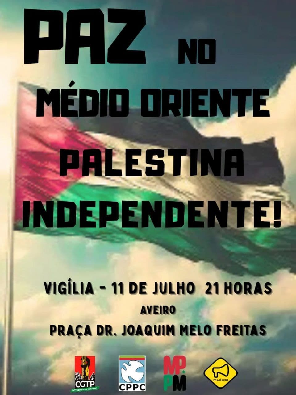 PAZ ND MÉDIO ORIENTE PALESTINA INDEPENDENTE!