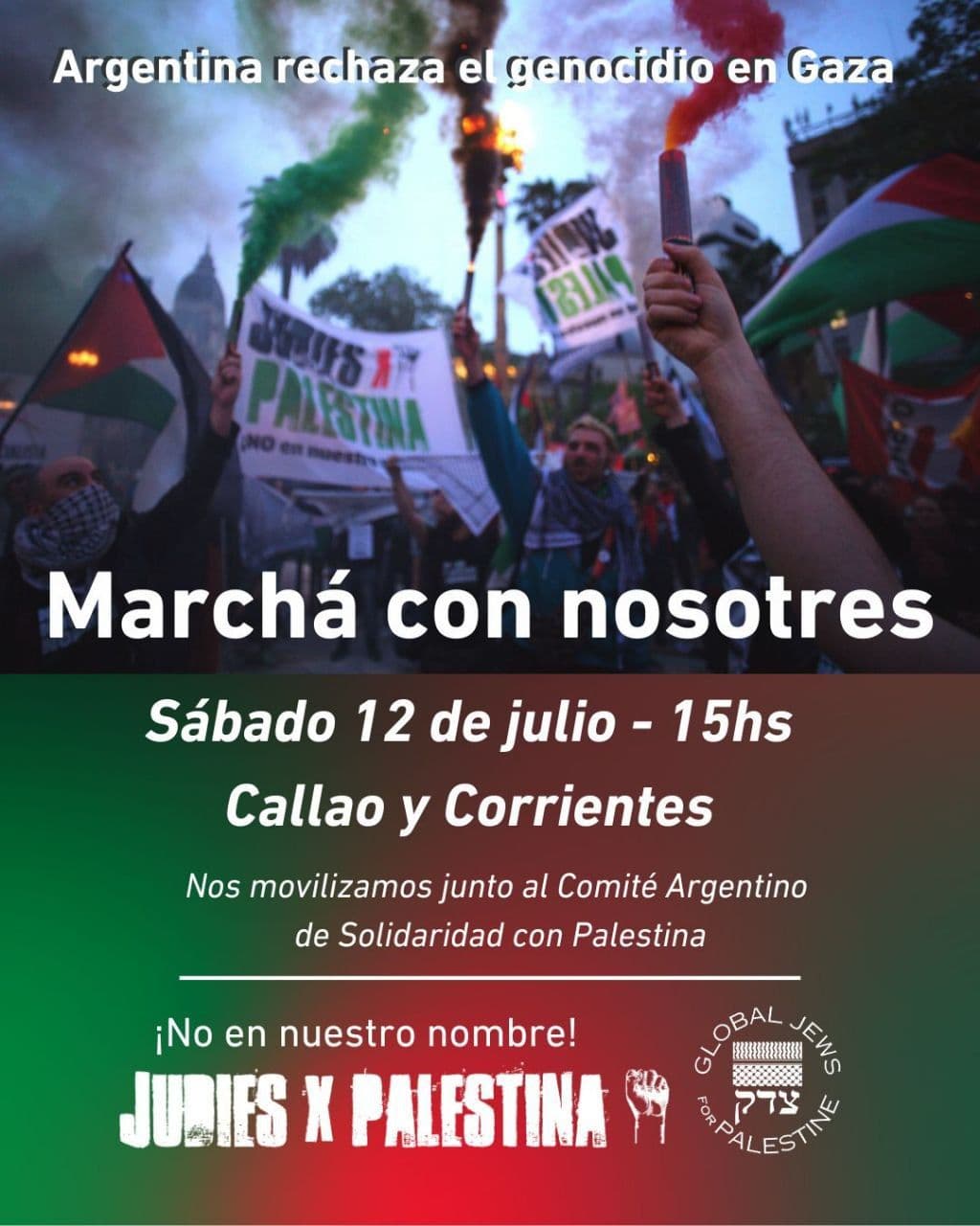 Marchá con nosotres