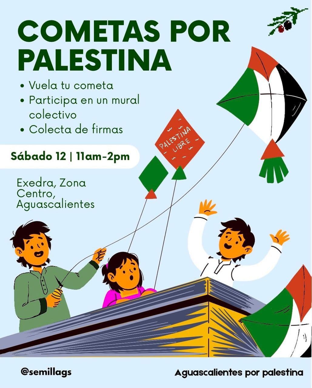 COMETAS POR PALESTINA