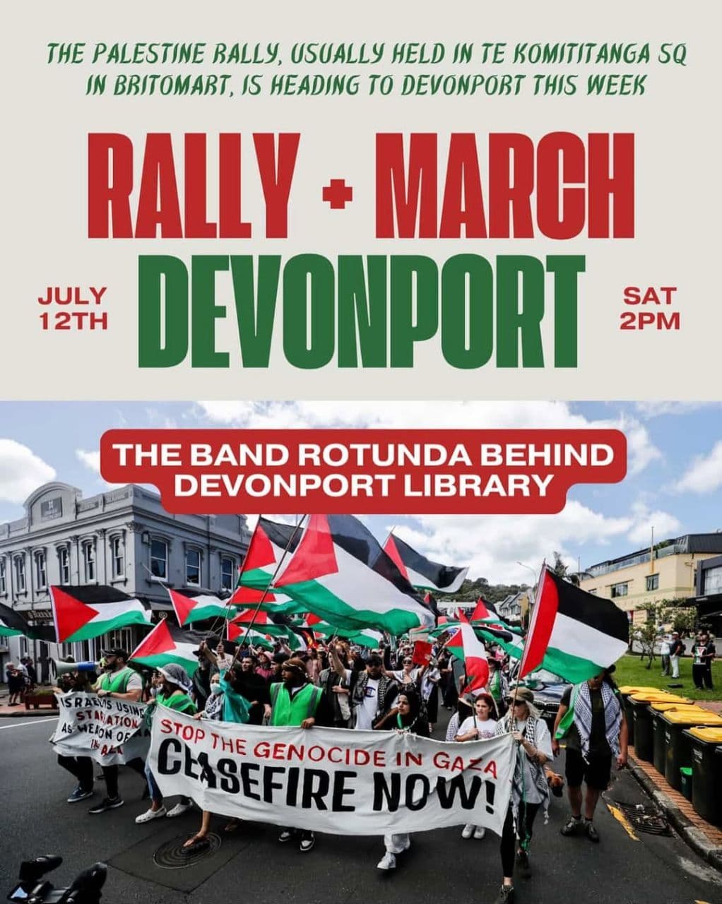 RALLY + MARCH DEVONPORT