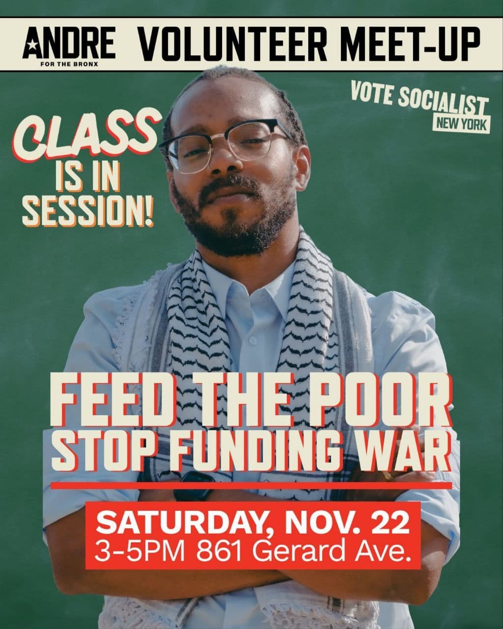 FEED THE POOR STOP FUNDING WAR