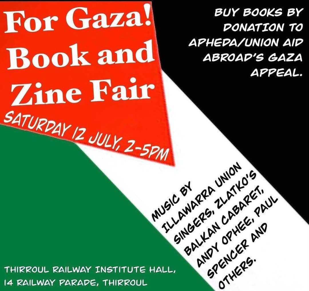 For Gaza! Book and Zine Fair