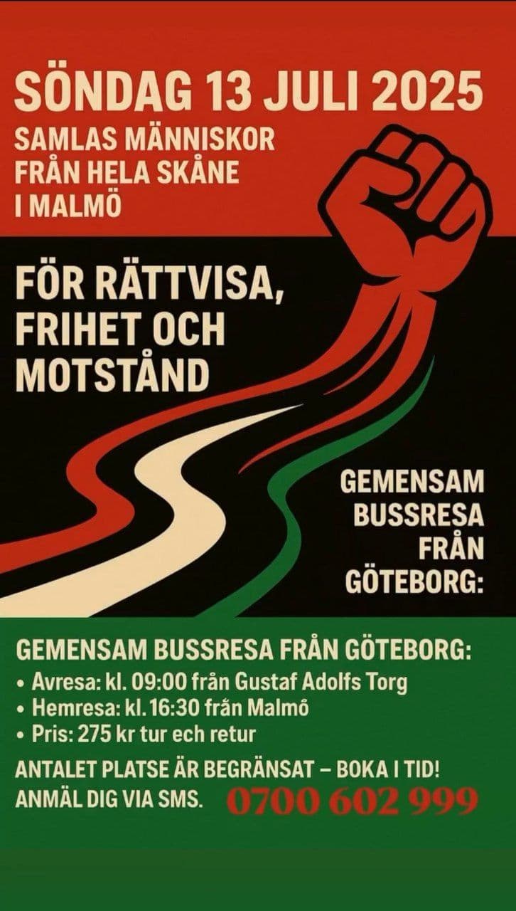 FÖR RÄTTVISA, FRIHET OCH MOTSTÄND