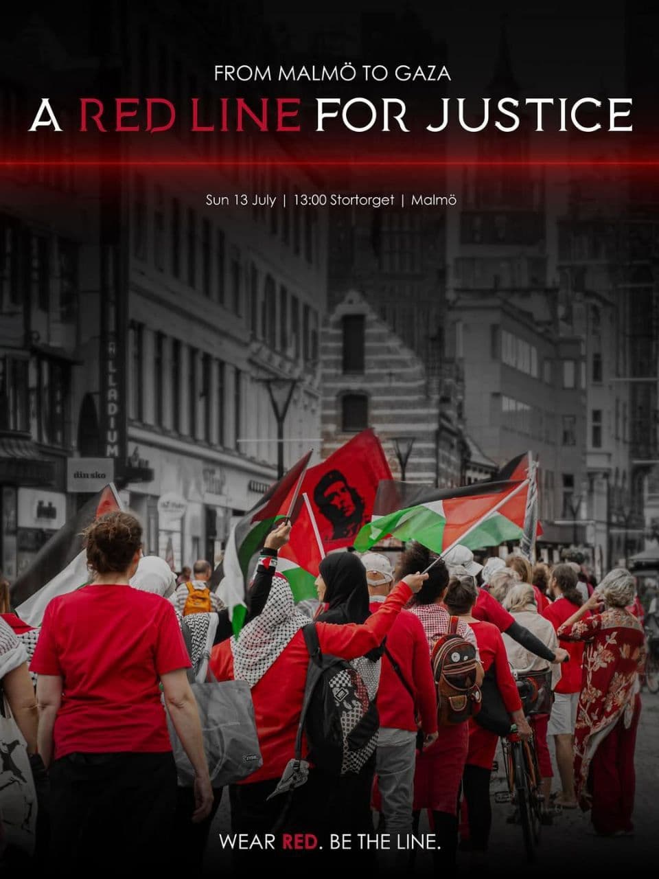 FROM MALMÖ TO GAZA A RED LINE FOR JUSTICE
