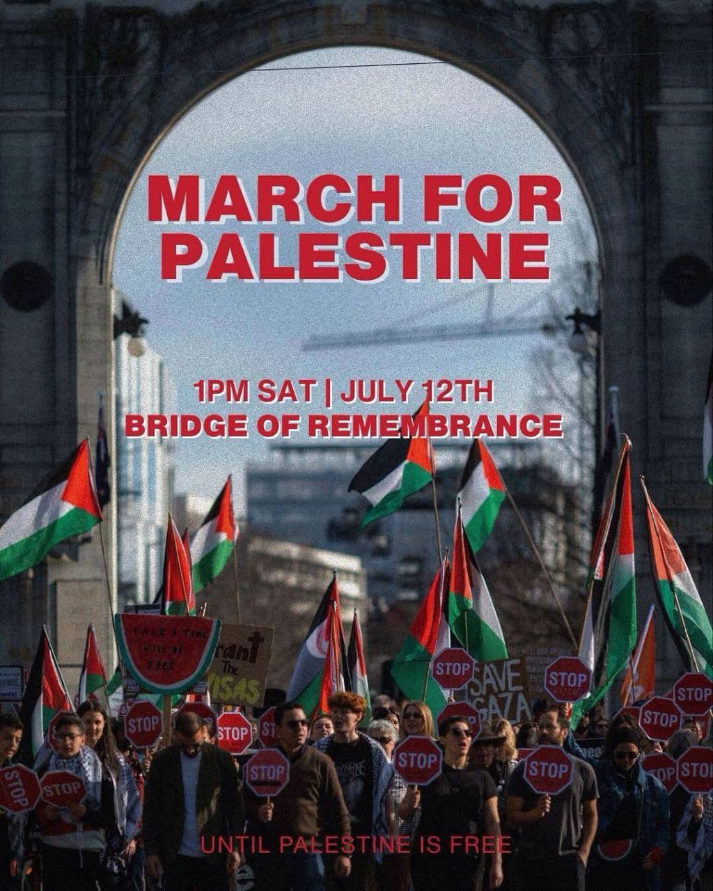 MARCH FOR PALESTINE