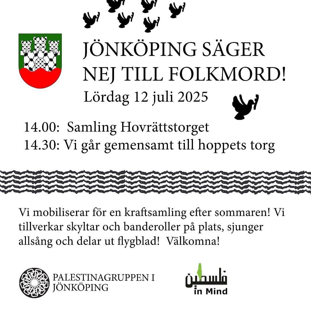 JÖNKÖPING SÄGER NEJ TILL FOLKMORD!