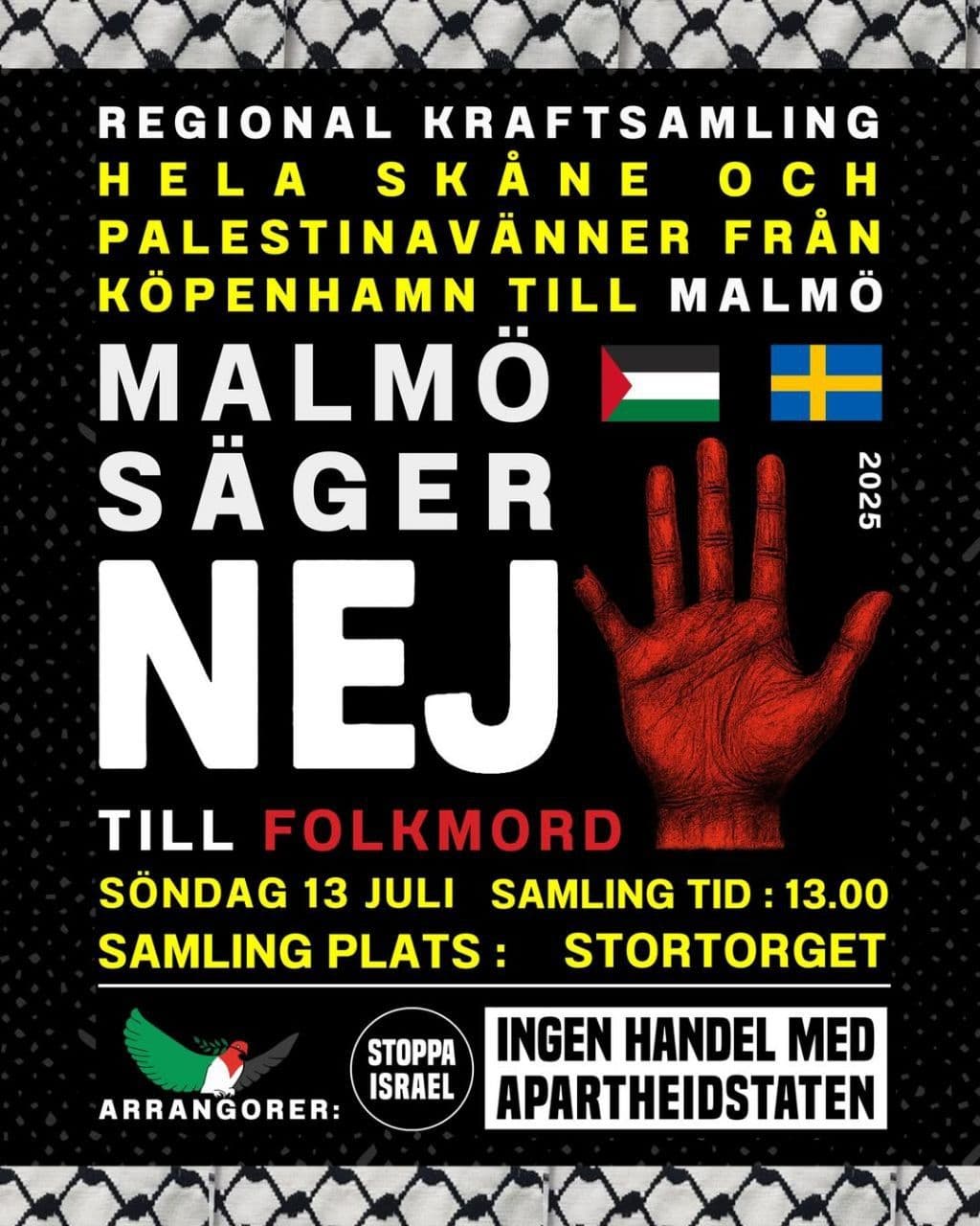 Svält är tortyr. Stoppa folkmordet
