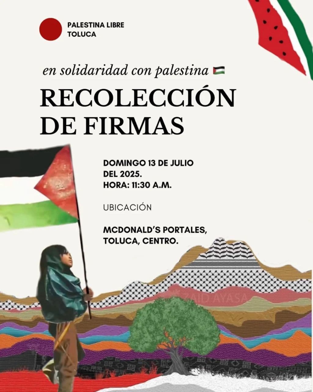RECOLECCIÓN DE FIRMAS