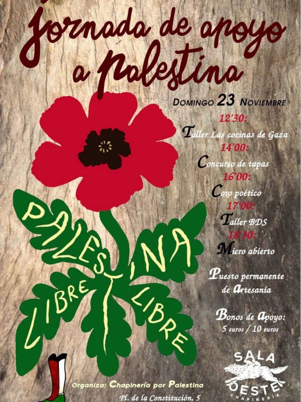 JORNADA SOLIDARIA CON PALESTINA 