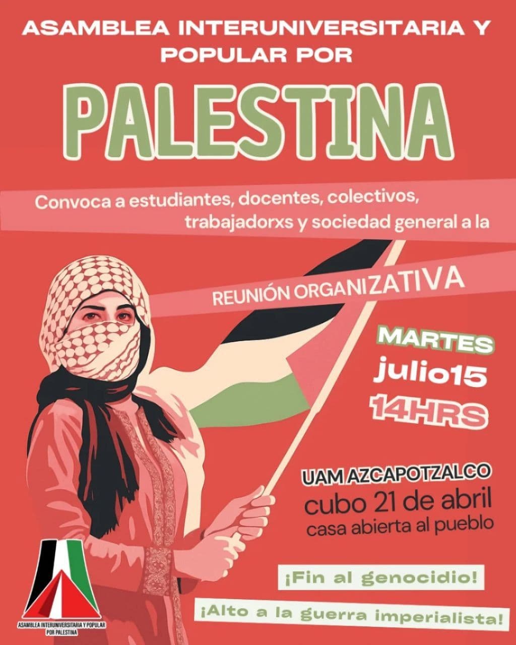 ASAMBLEA INTERUNIVERSITARIA Y POPULAR POR PALESTINA