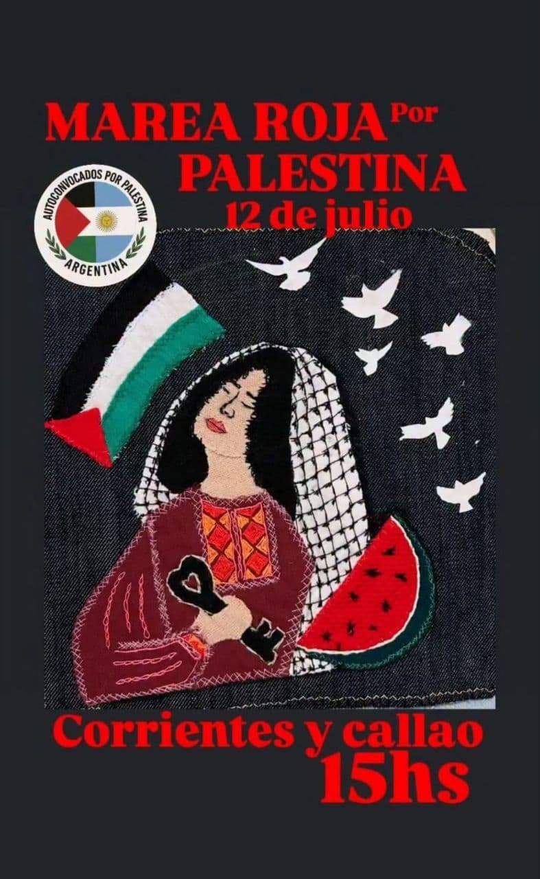 MAREA ROJA Por PALESTINA