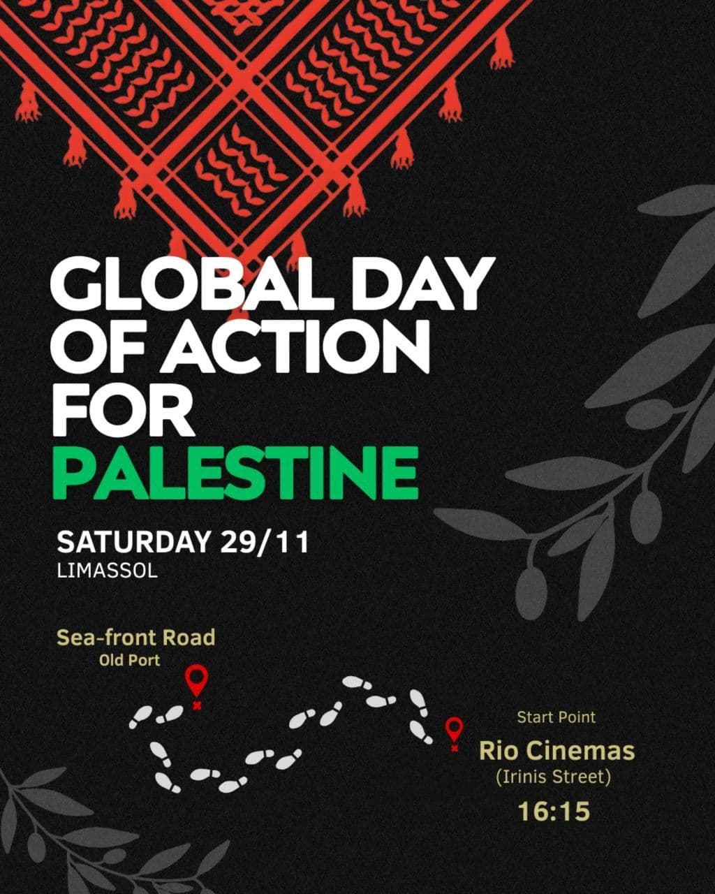 GLOBAL DAY OF ACTION FOR PALESTINE