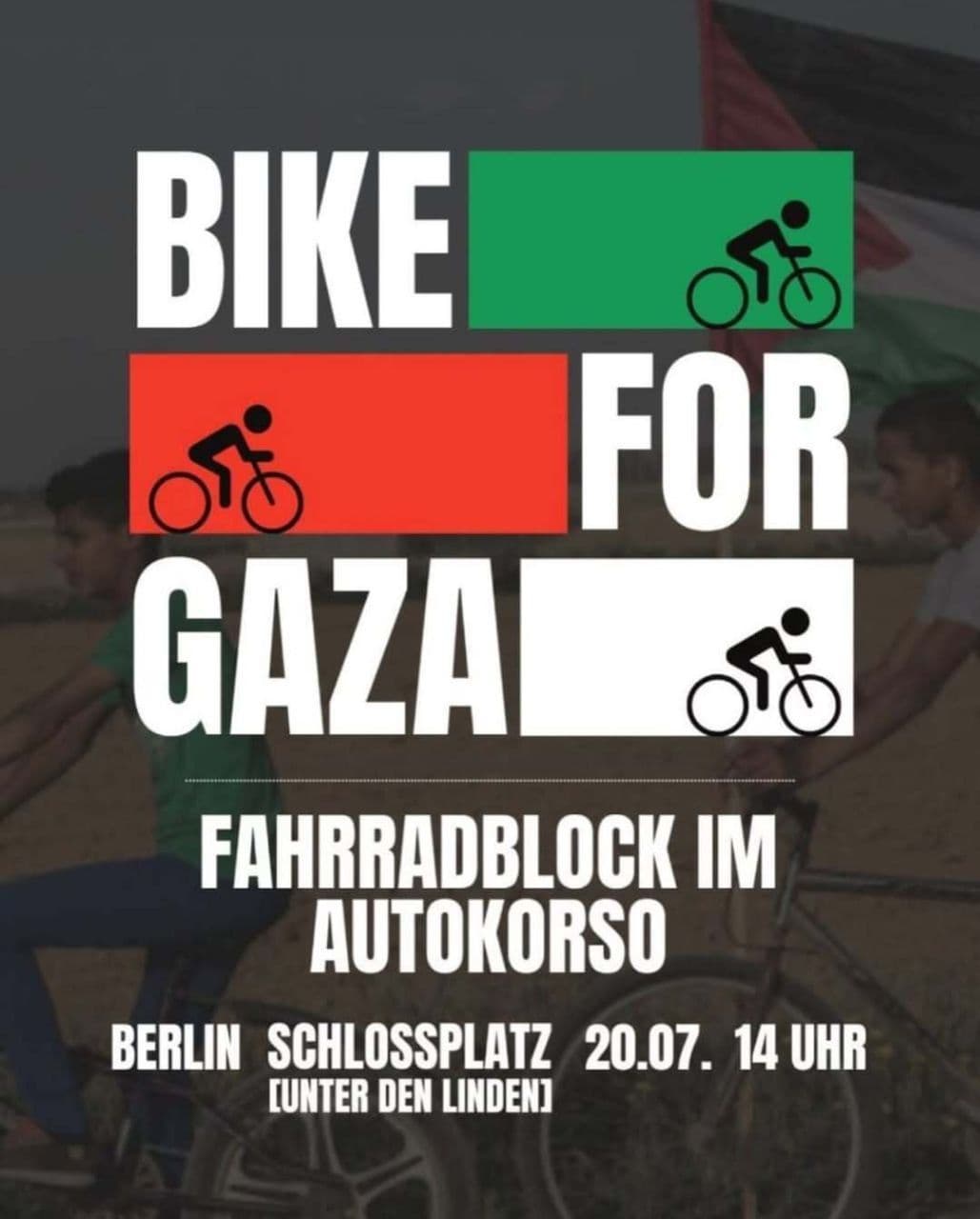 BIKE FOR GAZA