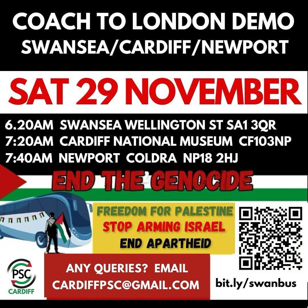 COACH TO LONDON DEMO / Swansea