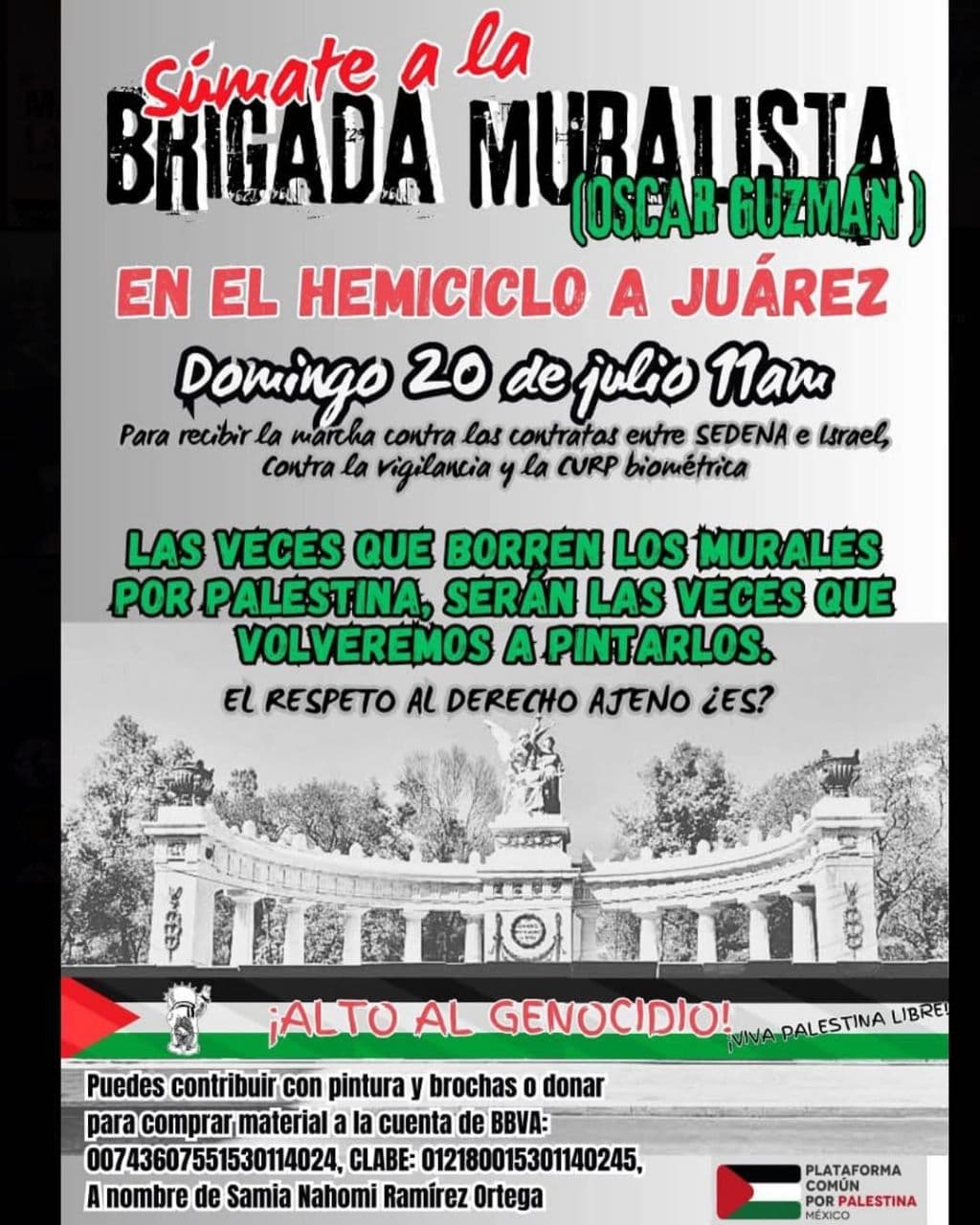 ¡Únete a la brigada muralista!