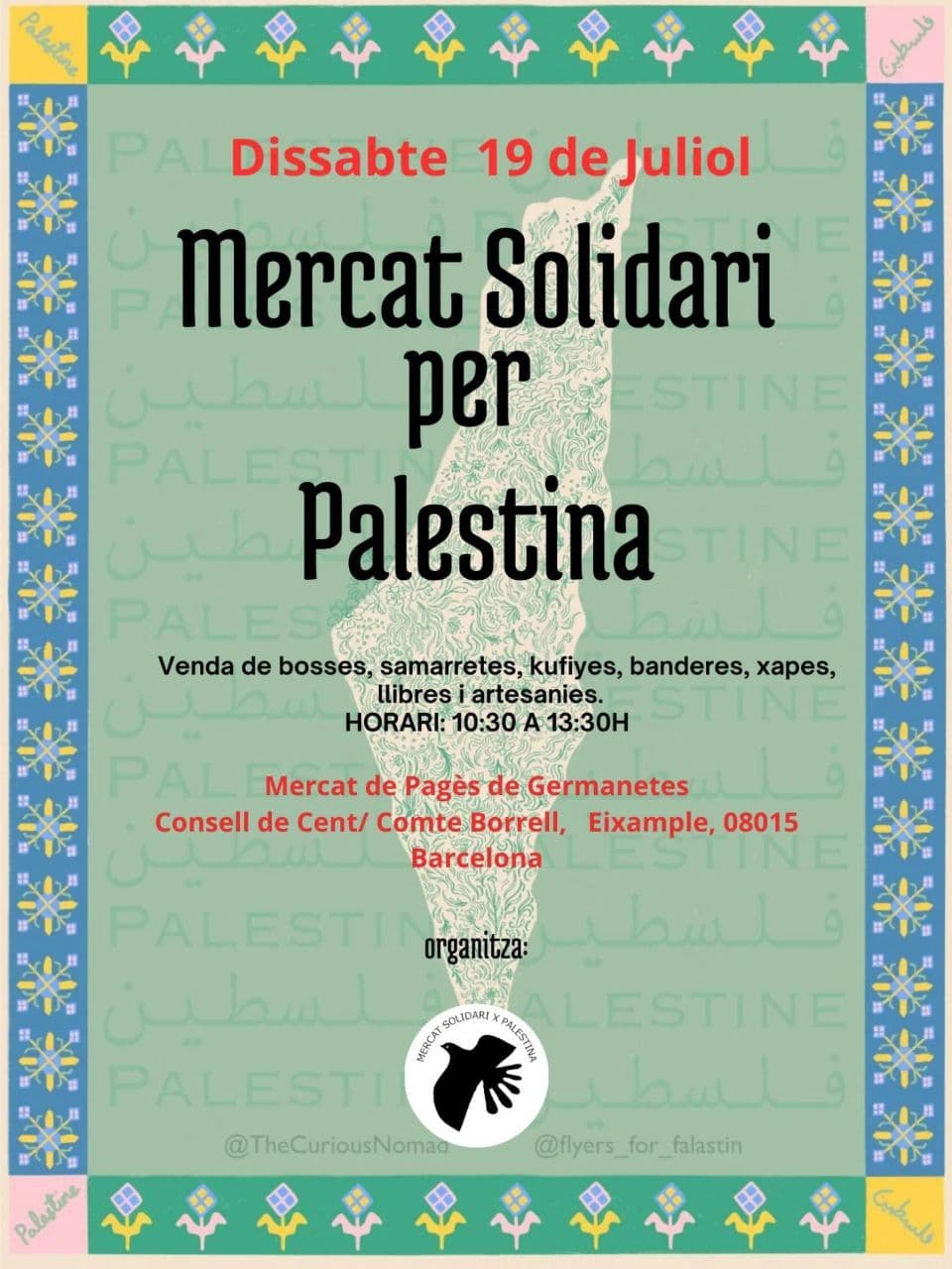 Mercat Solidari per Palestina