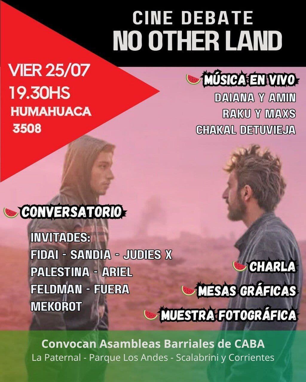 CINE DEBATE NO OTHER LAND