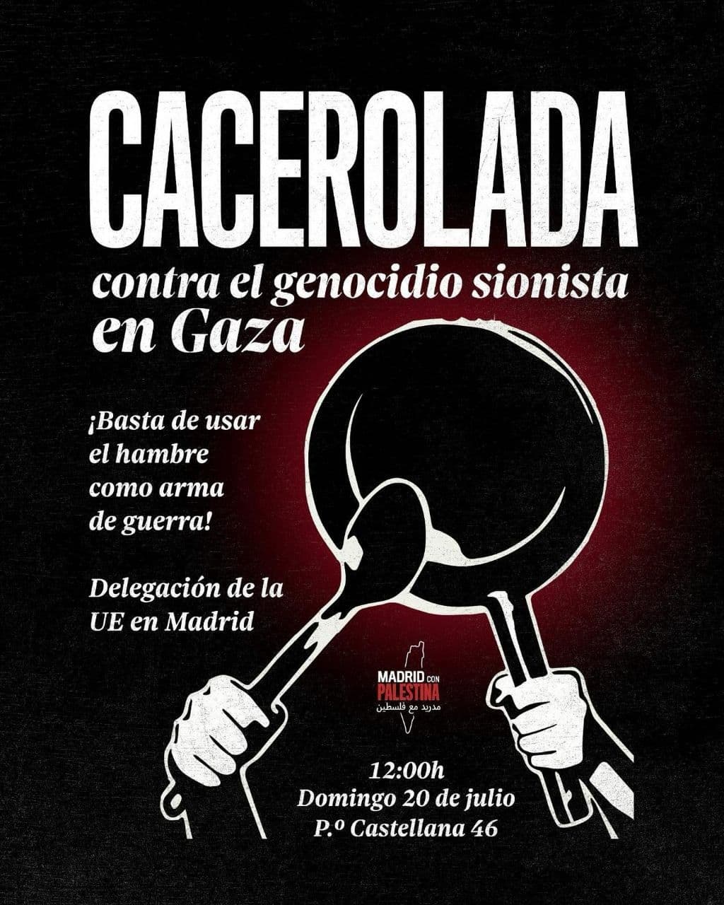 ¡Alto al genocidio en Gaza!