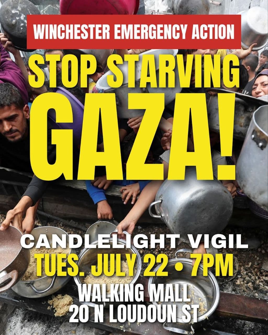 STOP STARVING GAZA!