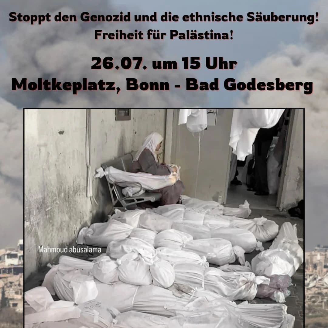 Stoppt den Genozid und die ethnische Säuberung!