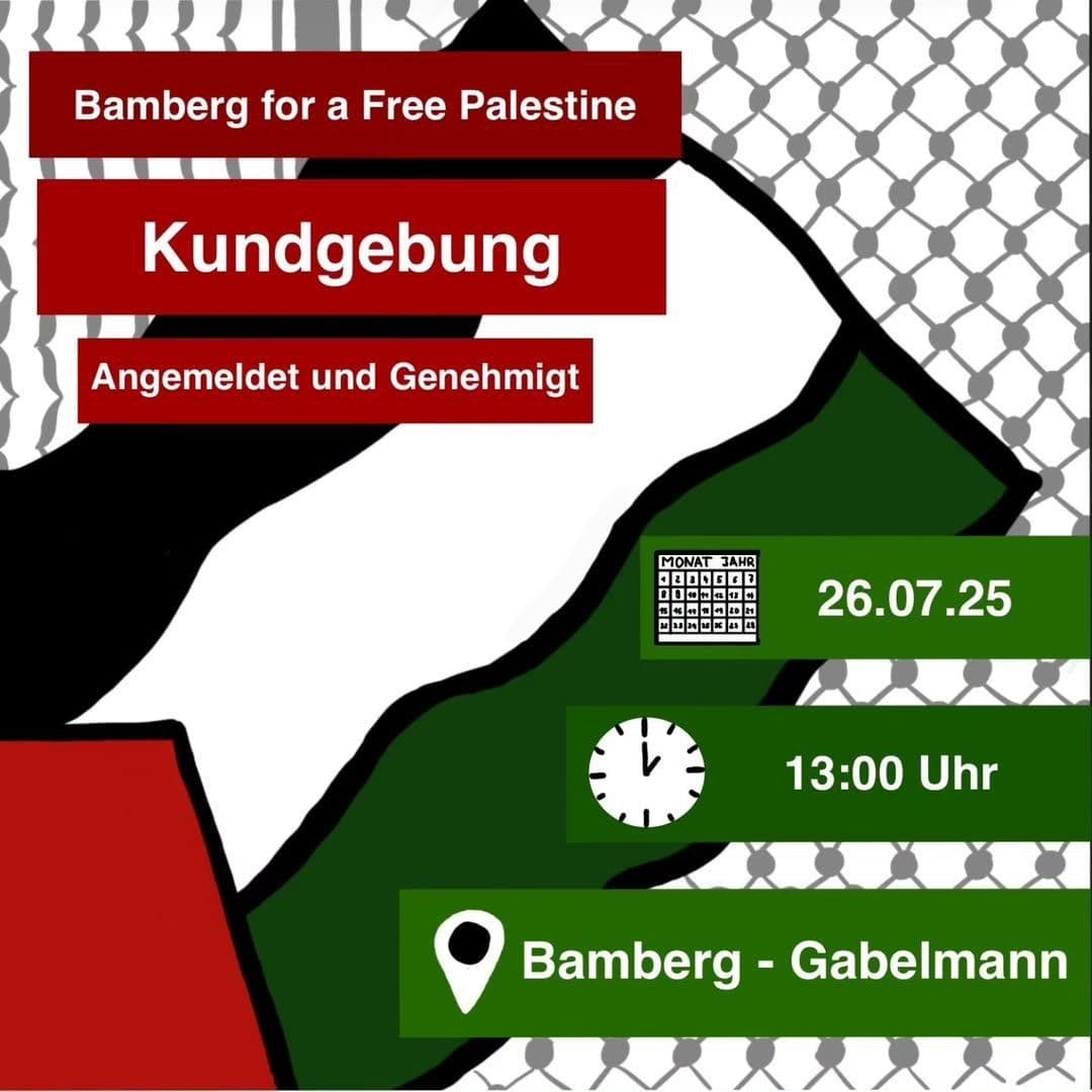 Bamberg for a Free Palestine