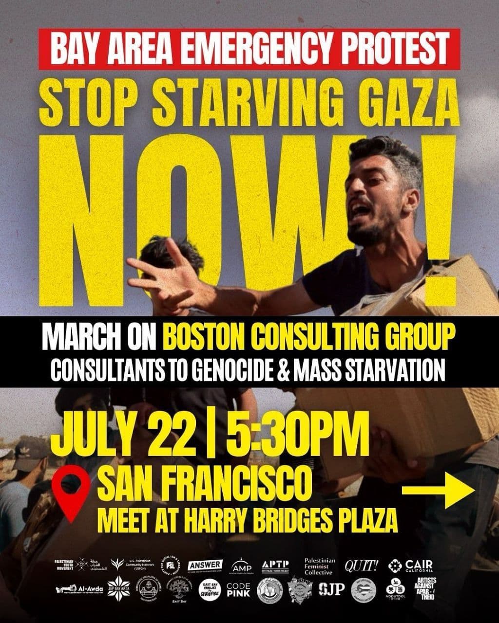 BAY AREA EMERGENCY PROTEST