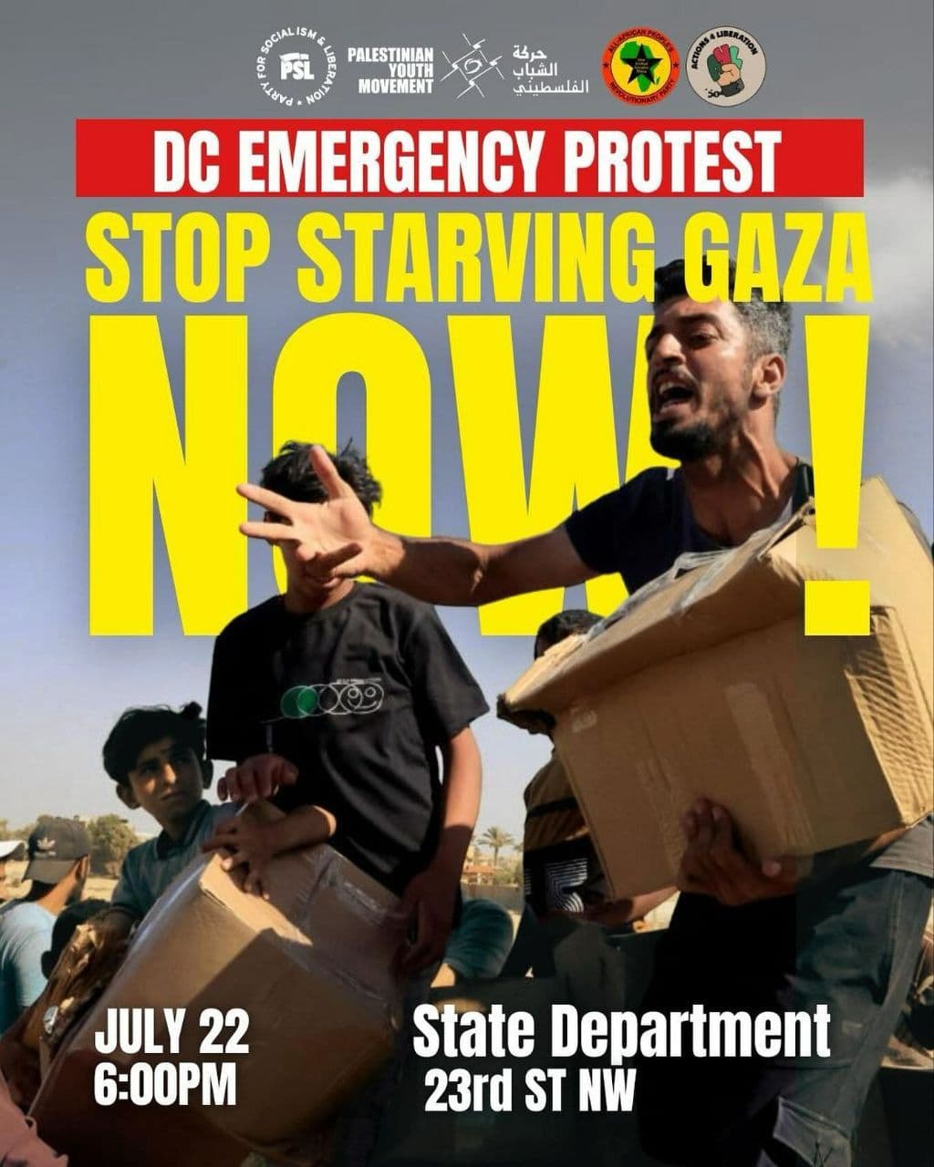 DC EMERGENCY PROTEST