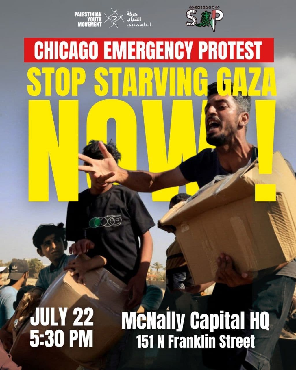 CHICAGO EMERGENCY PROTEST