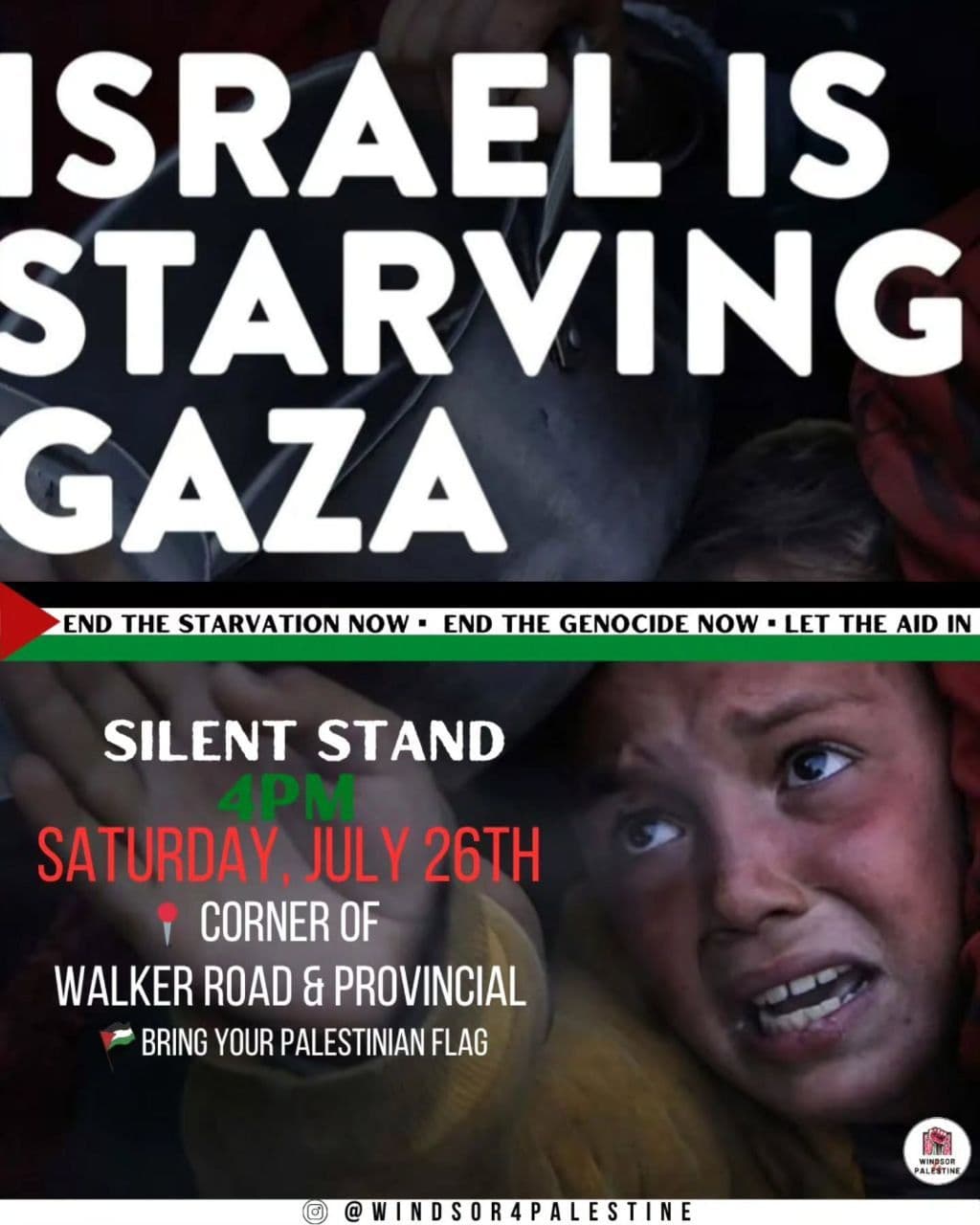 ISRAEL IS STARVING GAZA