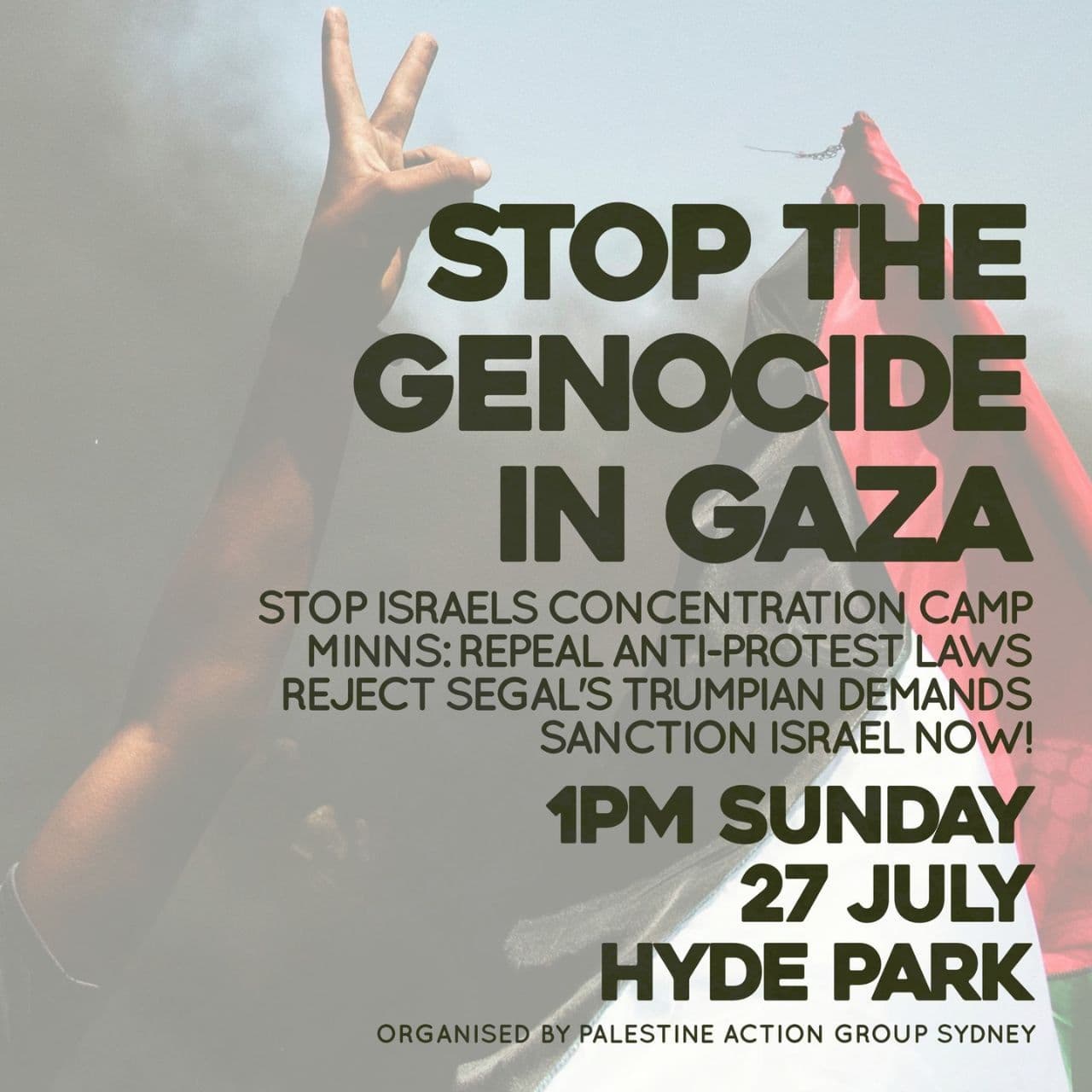 STOP THE GENOCIDE IN GAZA
