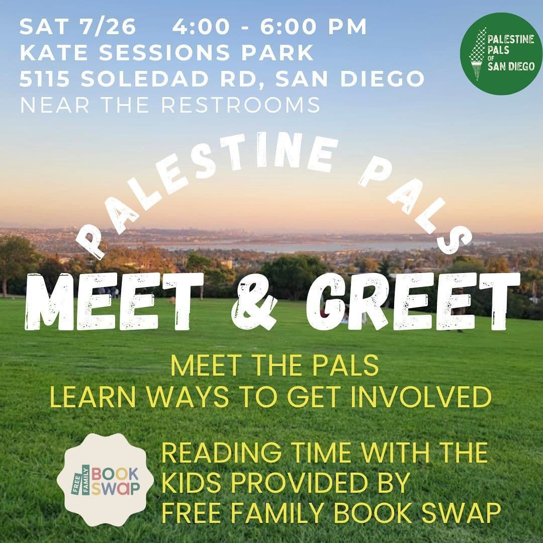 PALESTINE PALS MEET & GREET