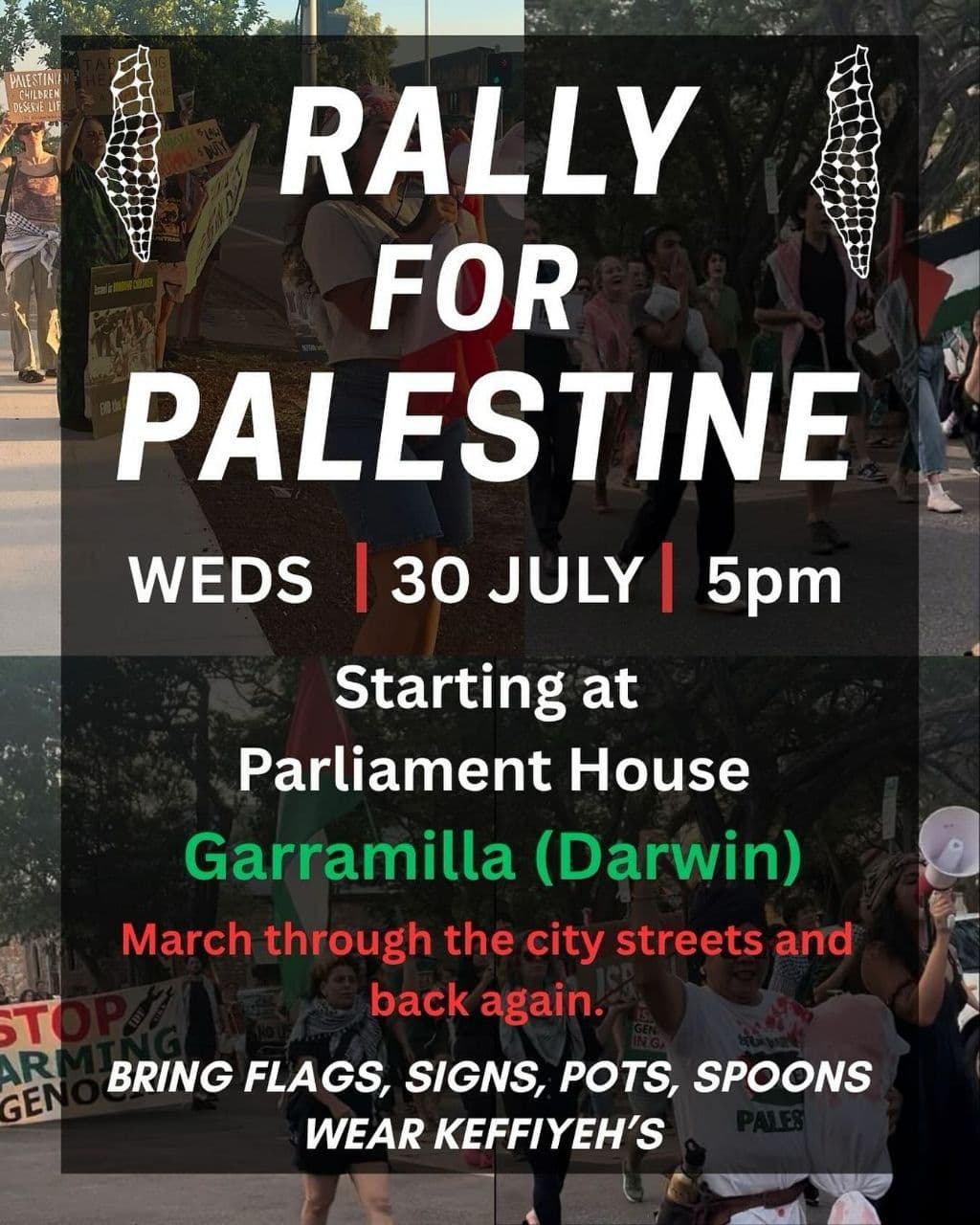 RALLY FOR PALESTINE