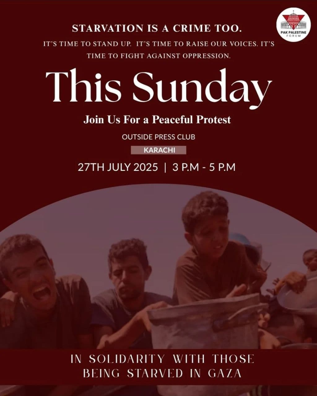 Join Us For a Peaceful Protest
