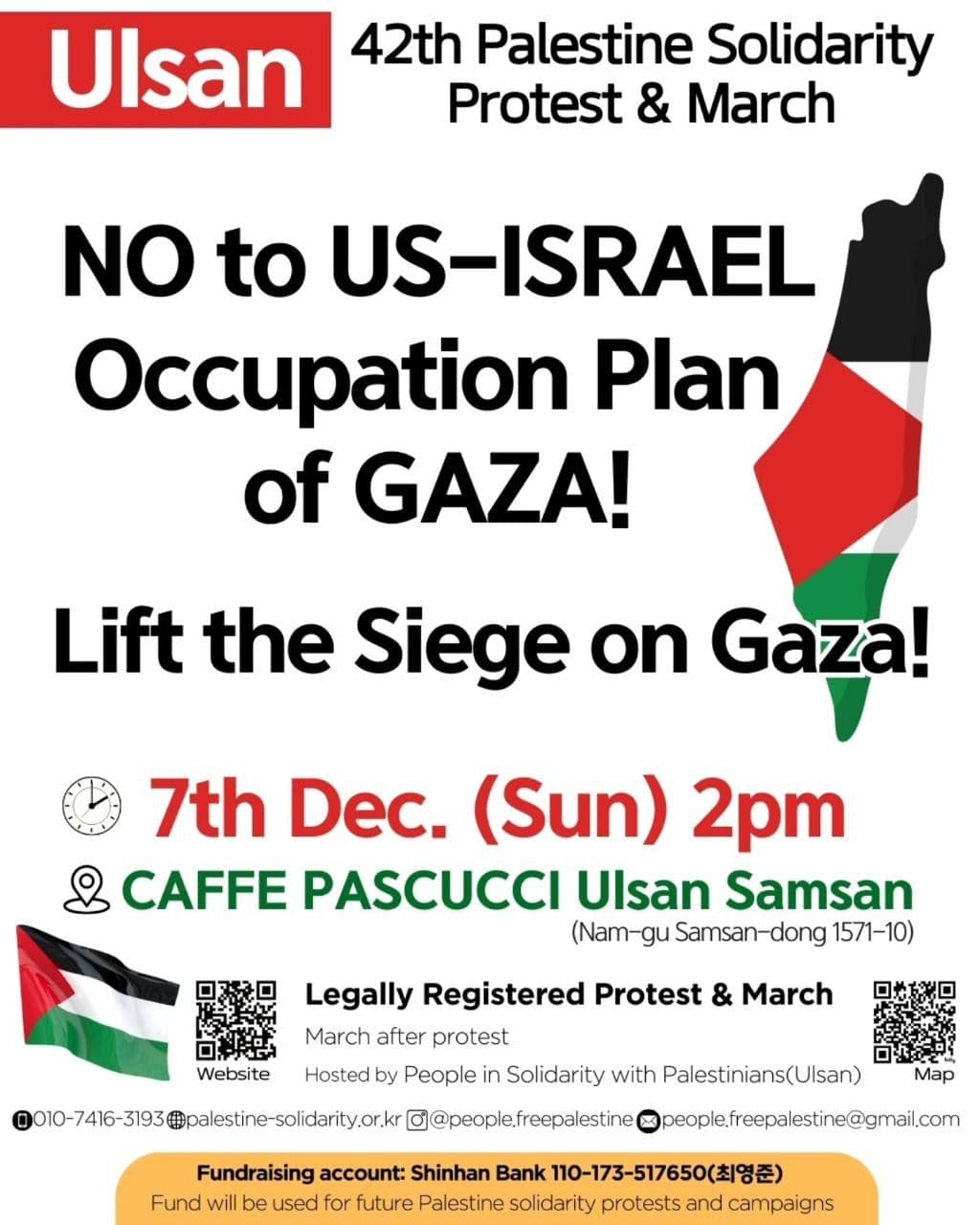 NO to US-ISRAEL Occupation Plan of GAZA!