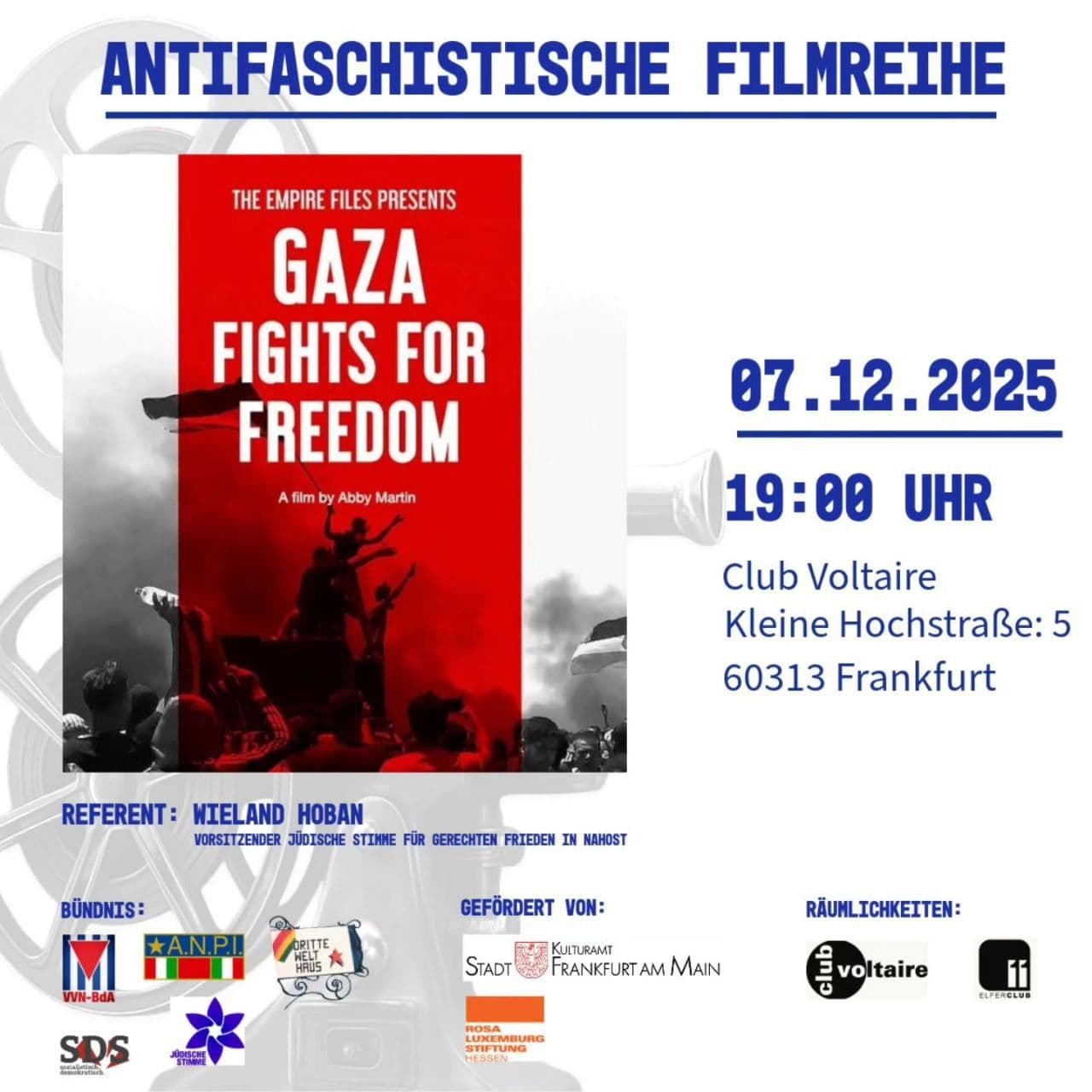ANTIFASCHISTISCHE FILMREIHE