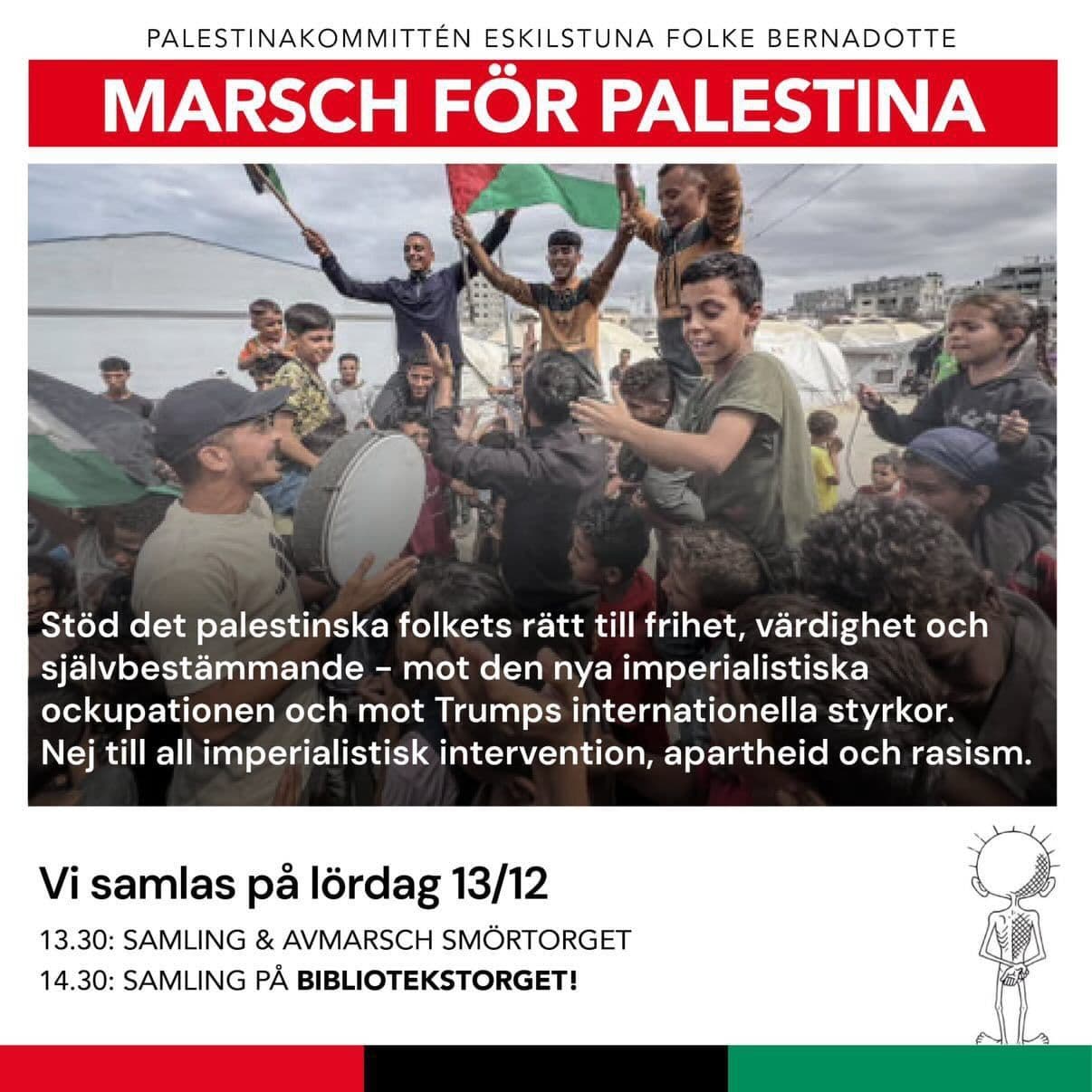MARSCH FÖR PALESTINA