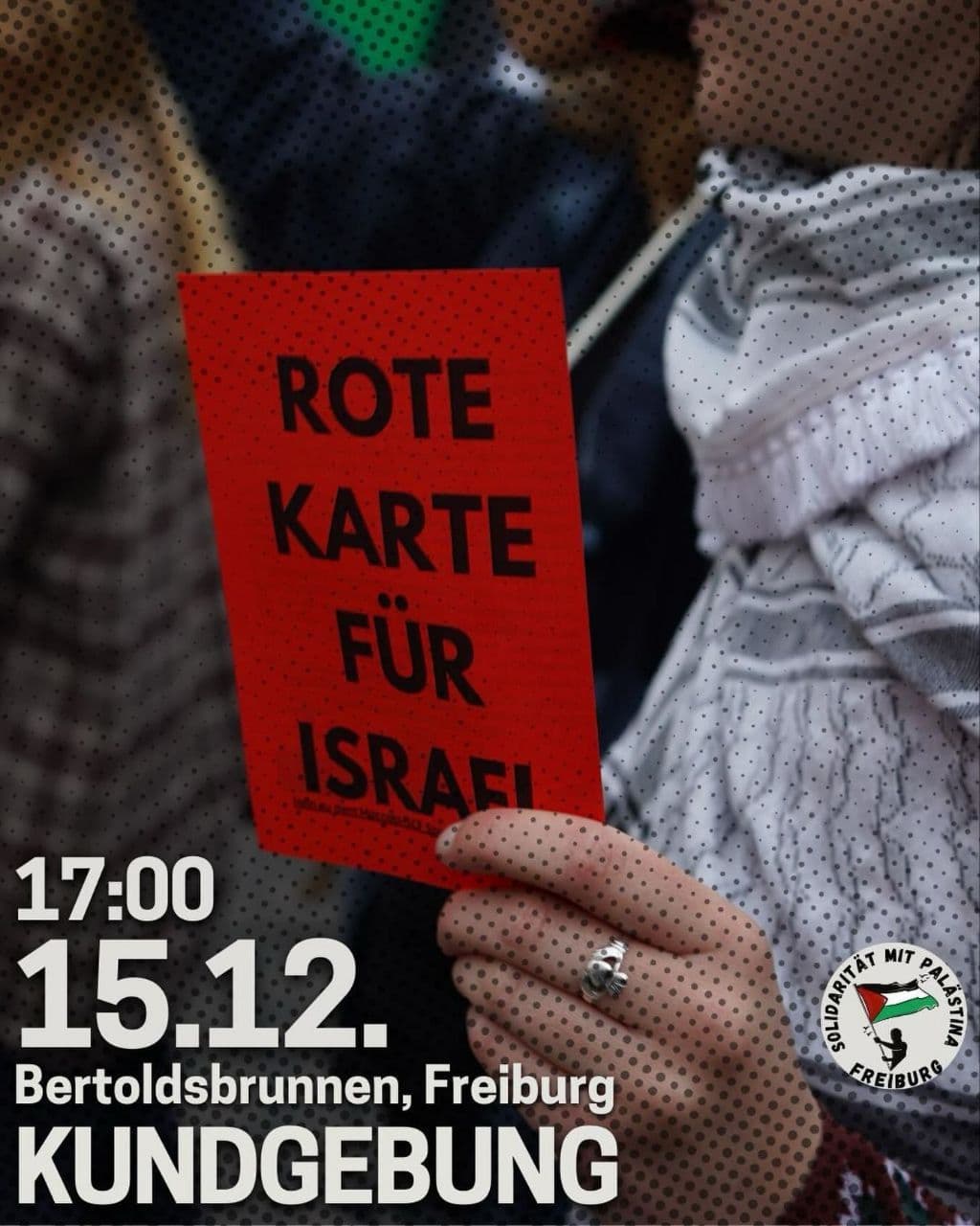 ROTE KARTE FÜR ISREAL