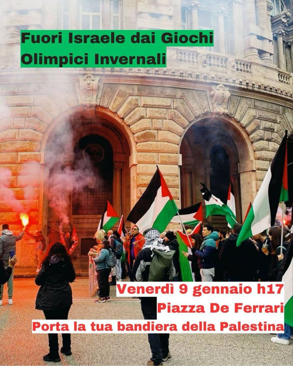 Fuori Israele dai Giochi Olimpici Invernali