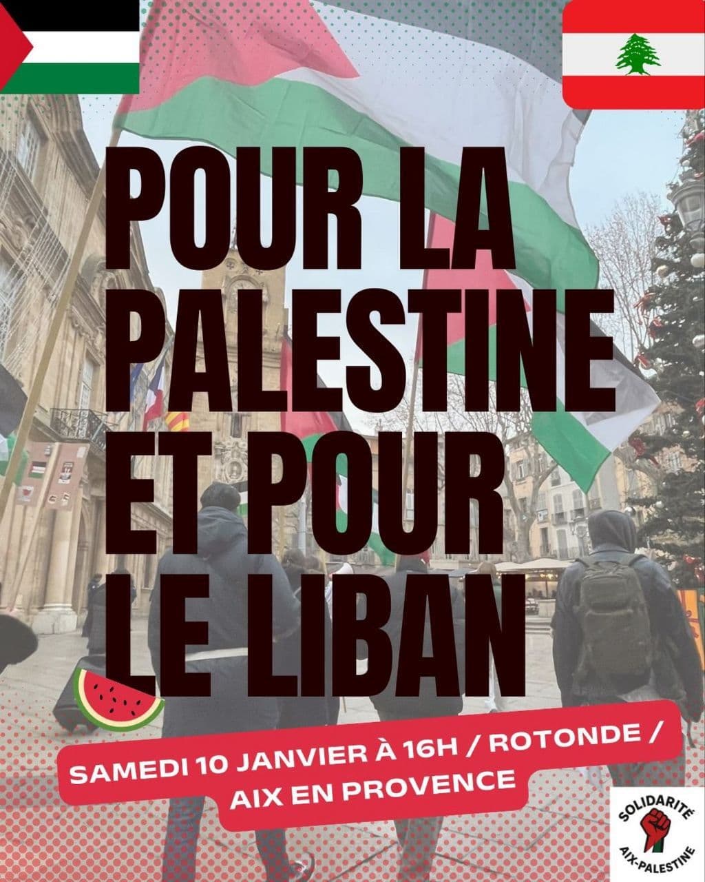 POUR LA PALESTINE ET POUR LE LIBAN