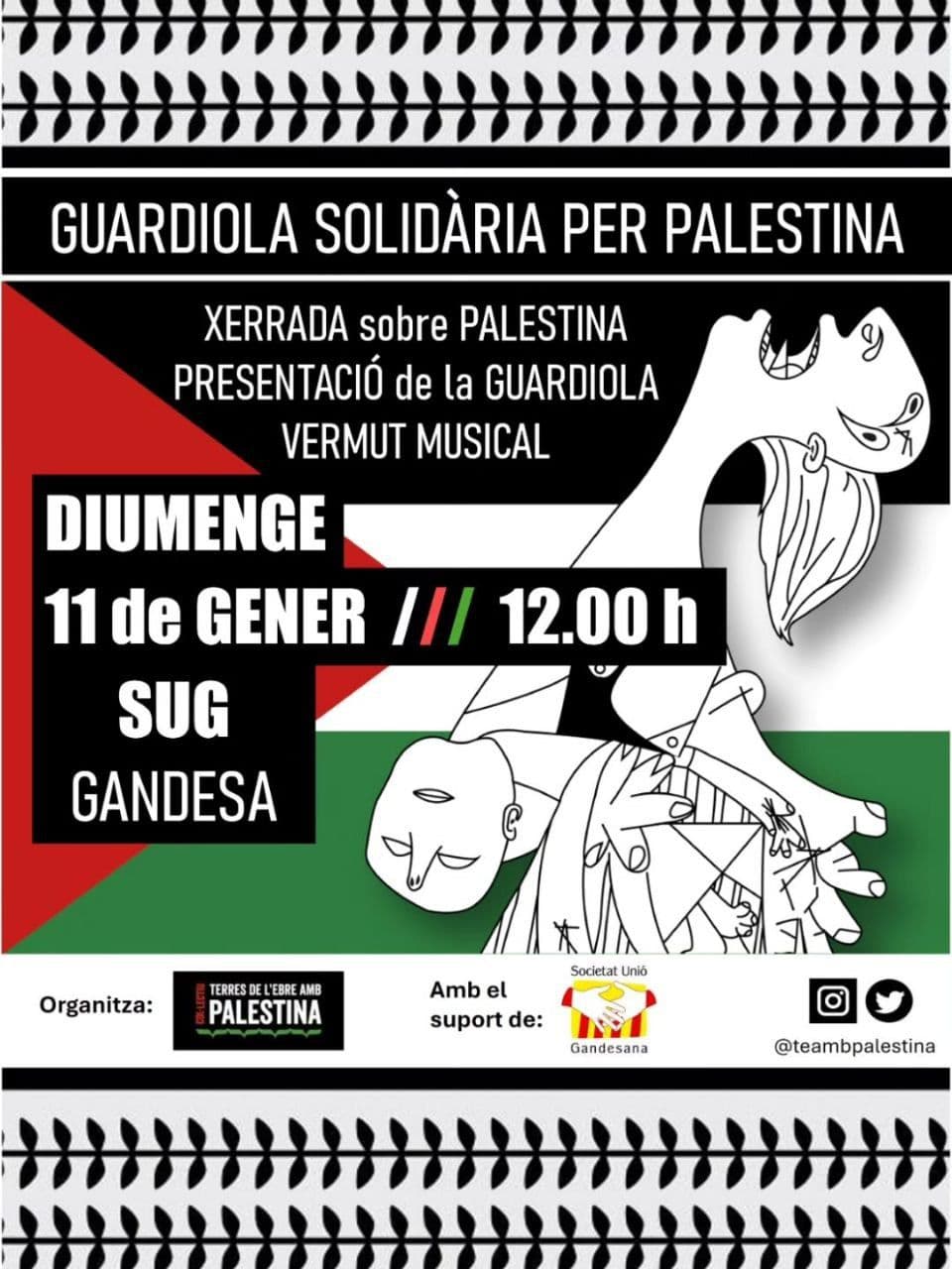 GUARDIOLA SOLIDARIA PER PALESTINA