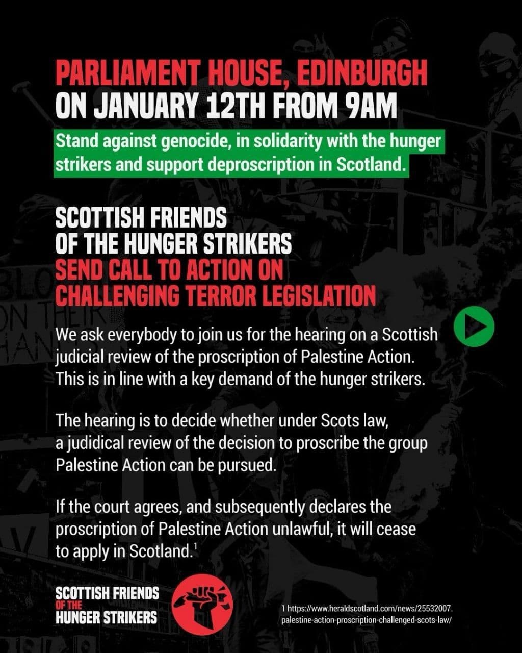 SCOTTISH FRIENDS OF THE HUNGER STRIKERS