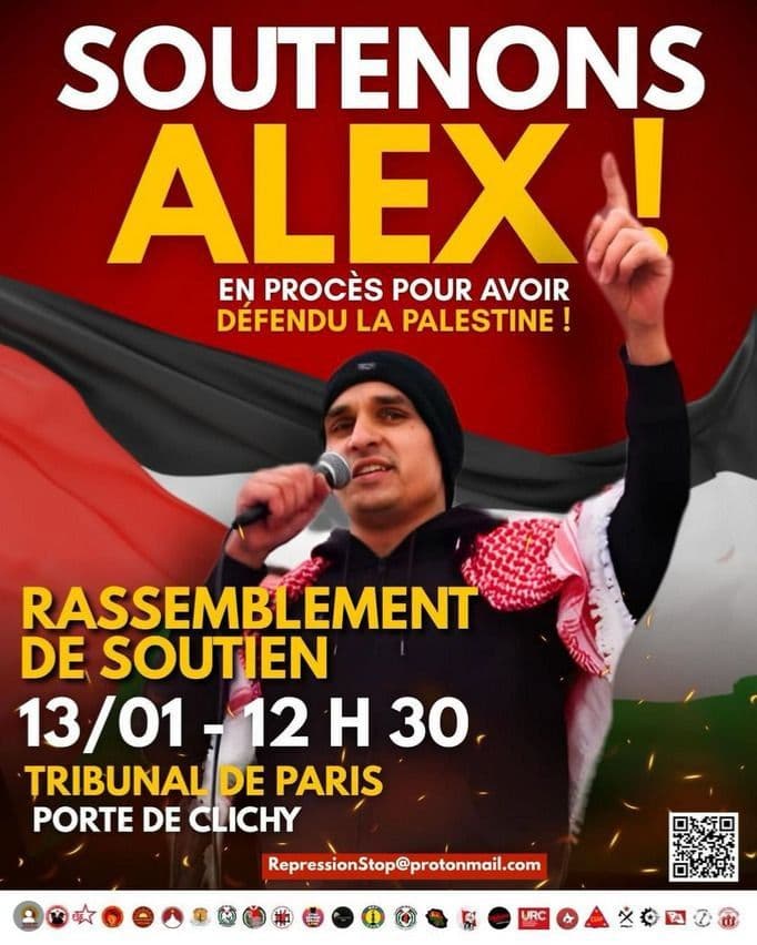 SOUTENONS ALEX!