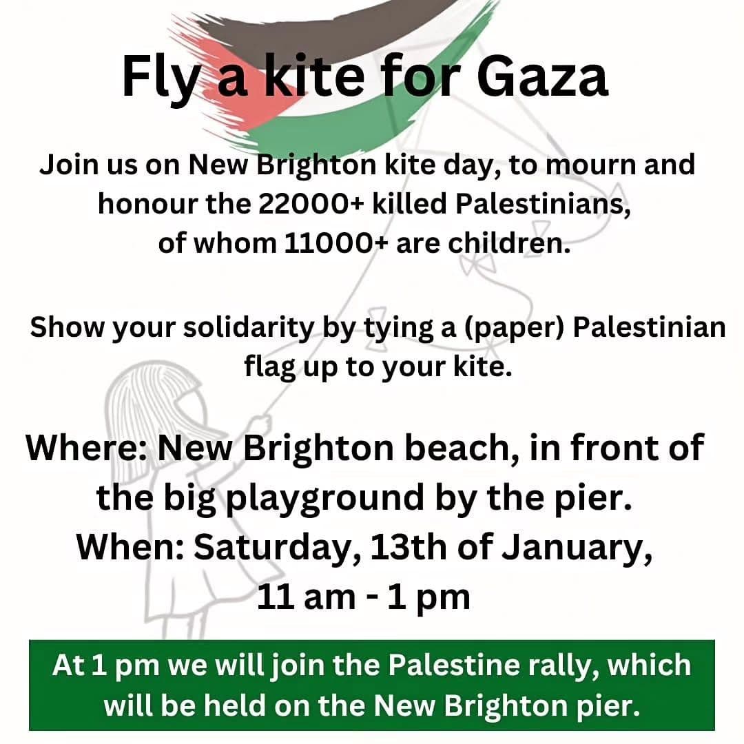 Fly a kite for Gaza