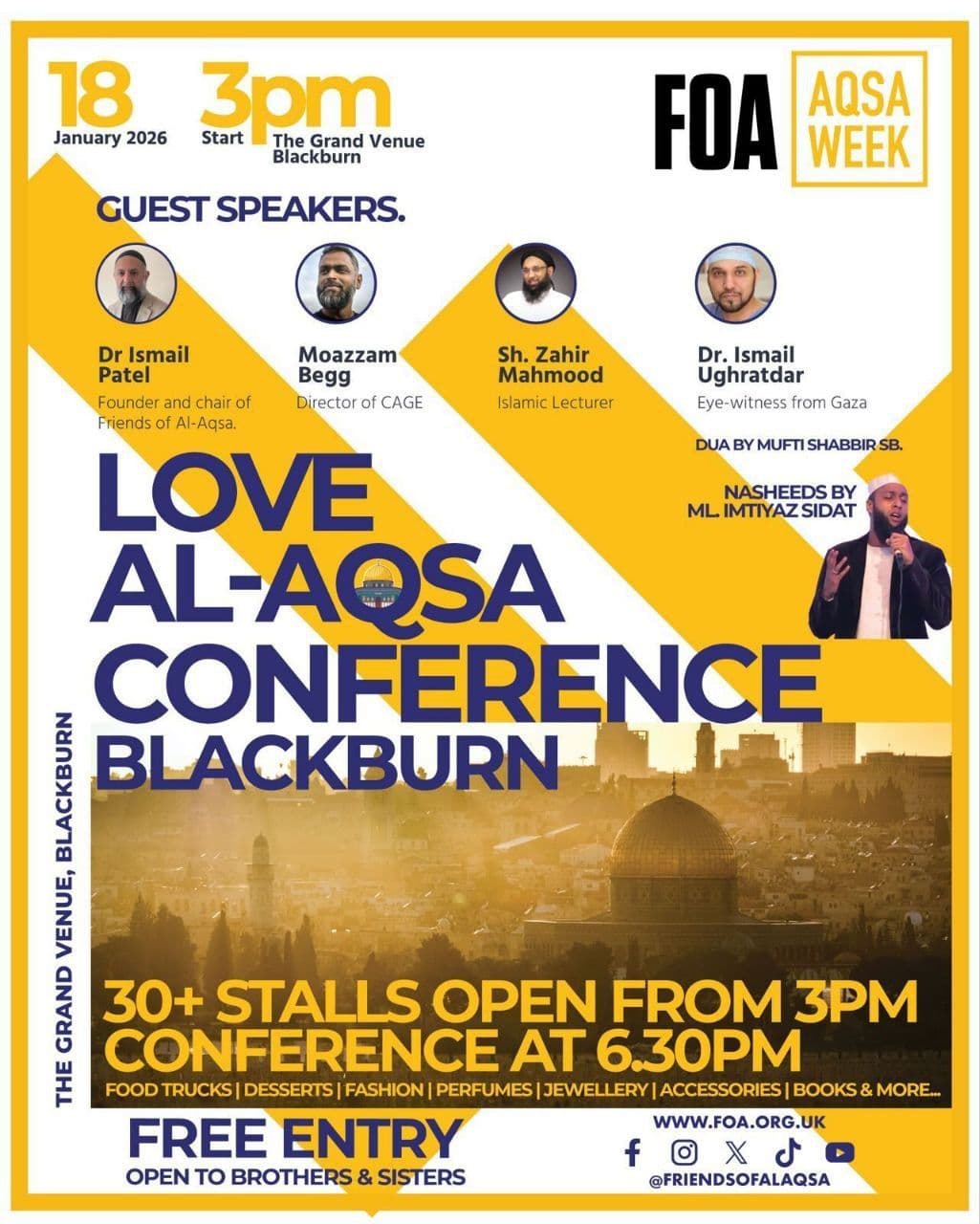 LOVE AL-AQSA CONFERENCE BLACKBURN
