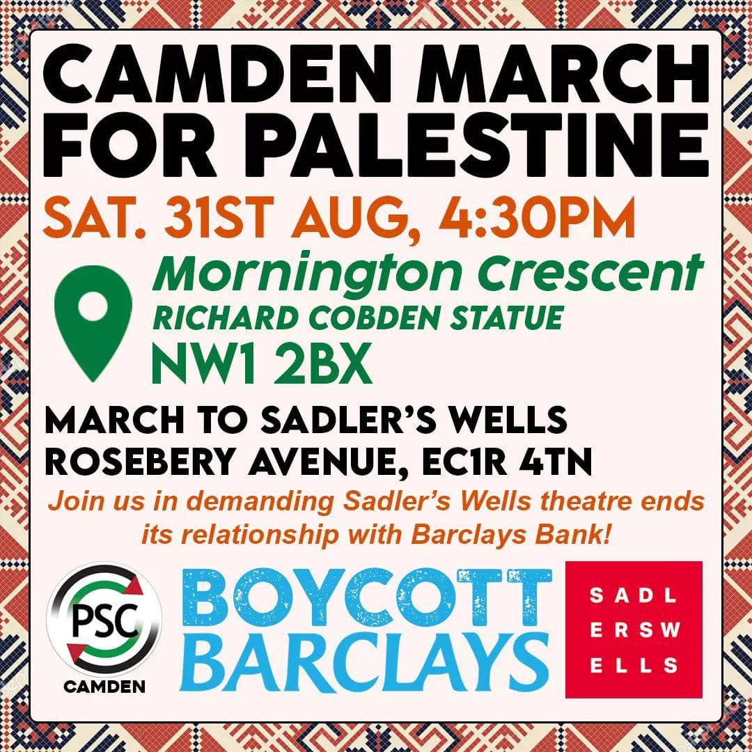 CAMDEN MARCH FOR PALESTINE