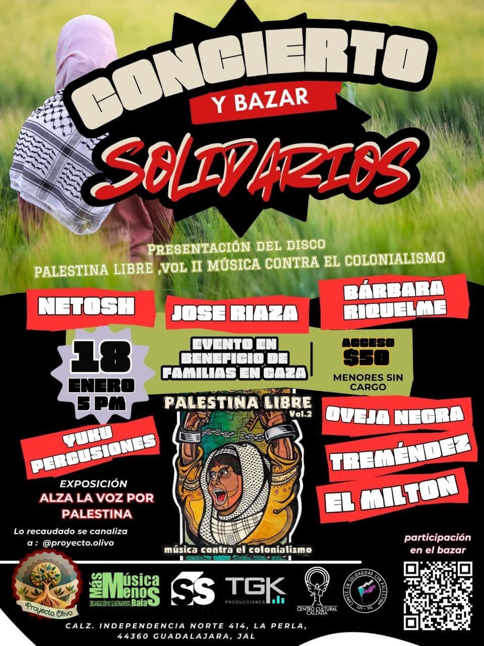 Alza la voz por Palestina